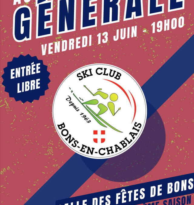 63 eme assemblée générale du ski club