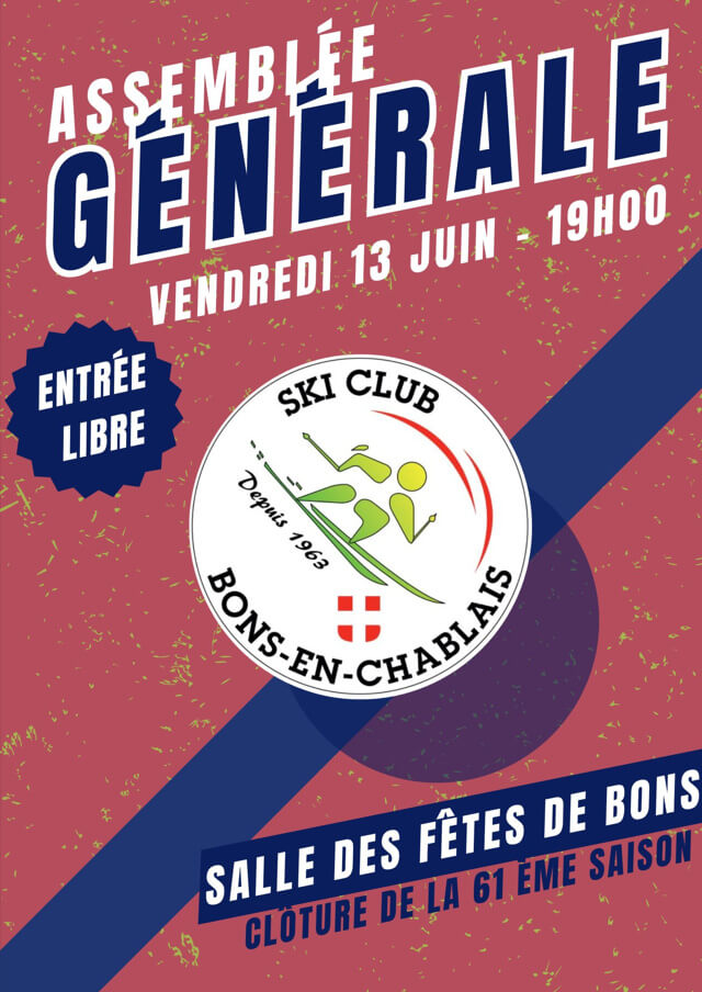 63 eme assemblée générale du ski club