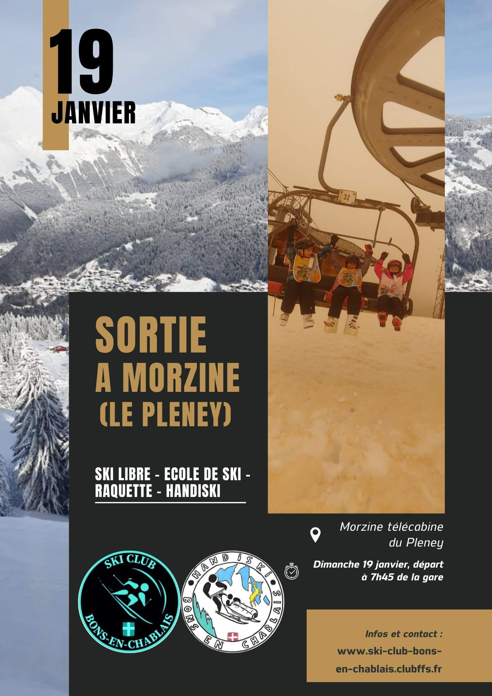 Dimanche 19 janvier : direction Morzine