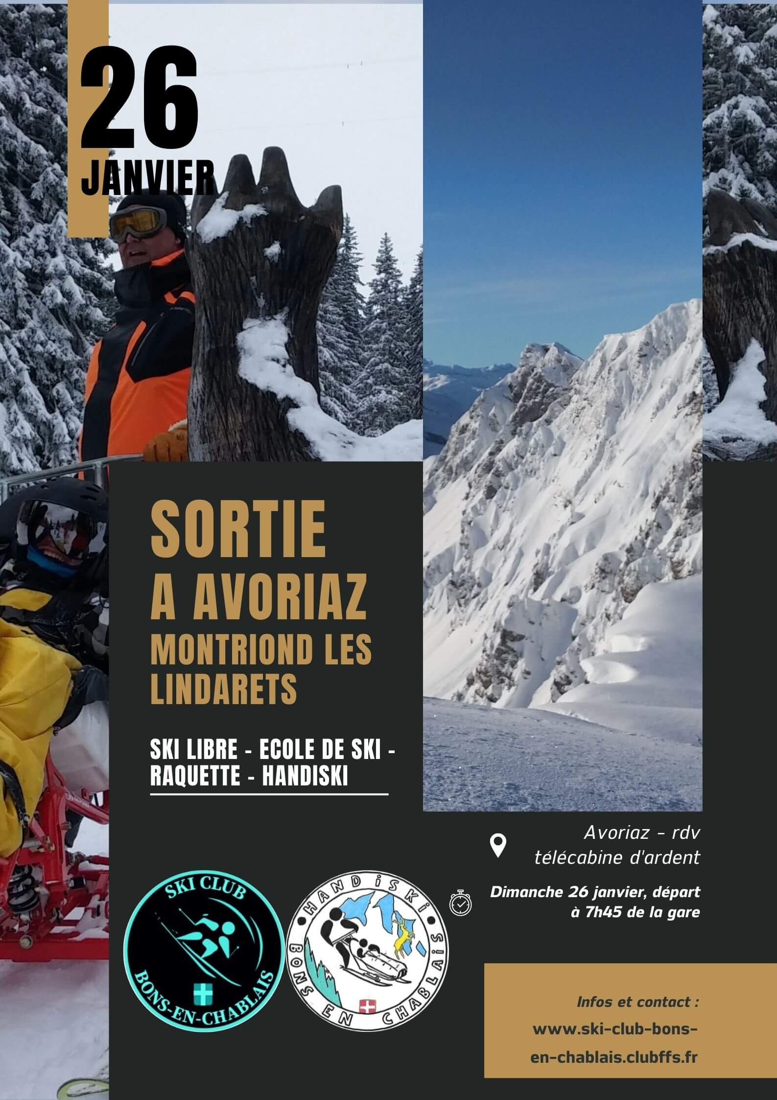 Dimanche 26 janvier : Avoriaz